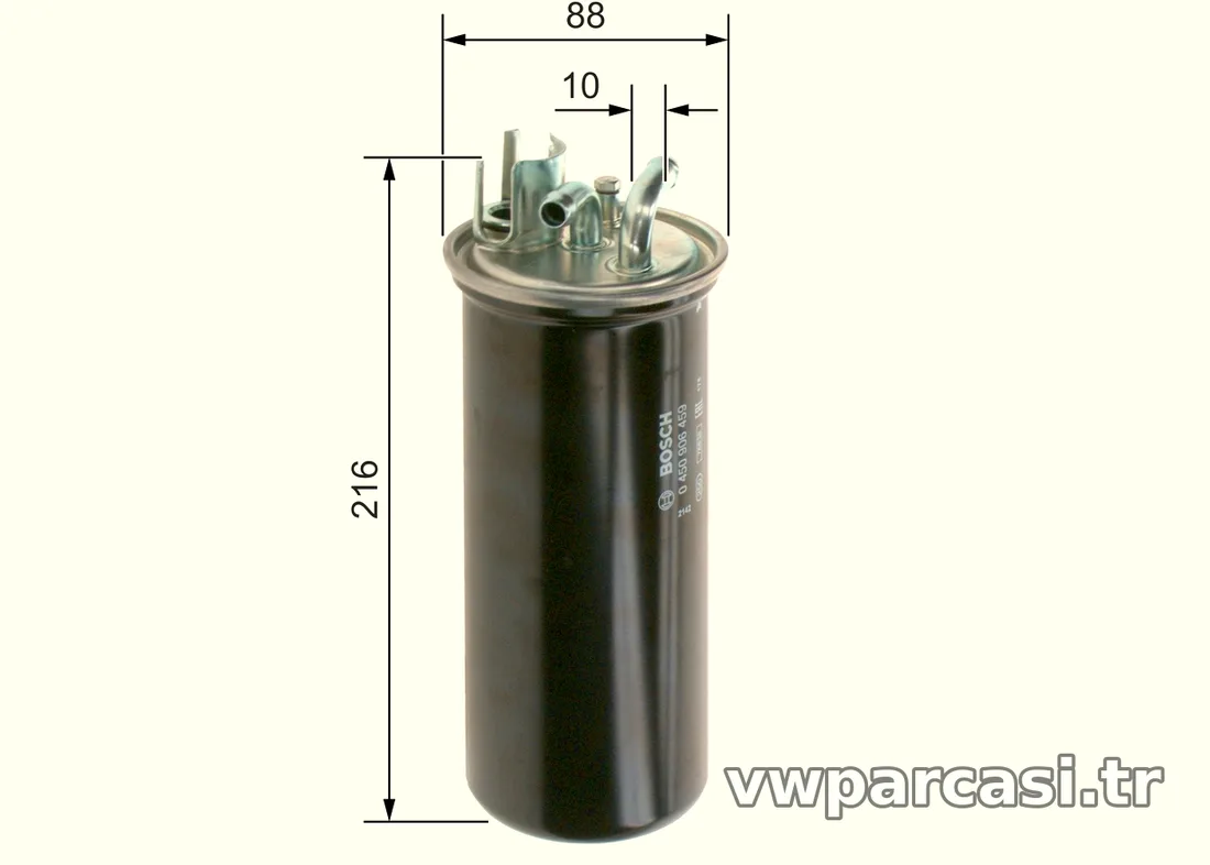 BOSCH 0450906459 Yakıt Filtresi - BOSCH - 0450906459