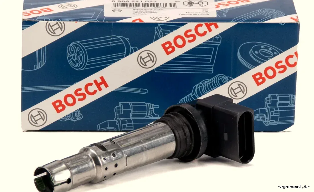 BOSCH 0986221023 | Ateşleme Bobini Volkswagen Scirocco 1.4 TSI Polo/Golf/Jetta/Audi A1/A3/A4/İbiza/Cordoba - BOSCH - BOS