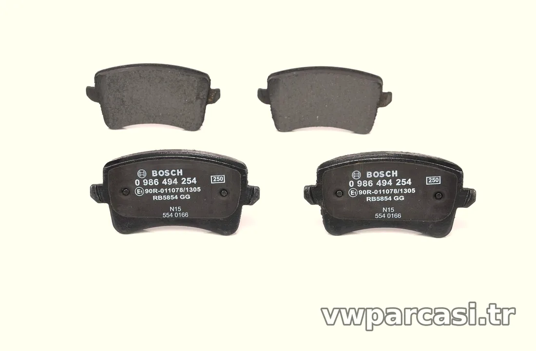 BOSCH 0986494254 Fren Disk Balata - BOSCH - 0986494254