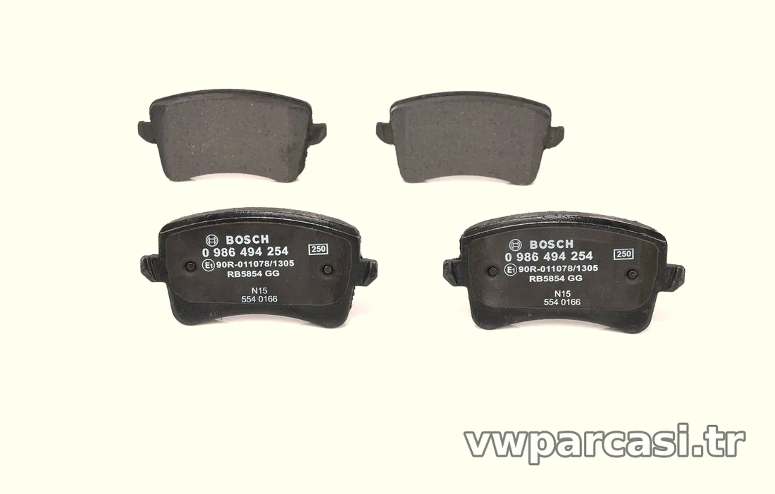 BOSCH 0986494254 Fren Disk Balata - BOSCH - 0986494254