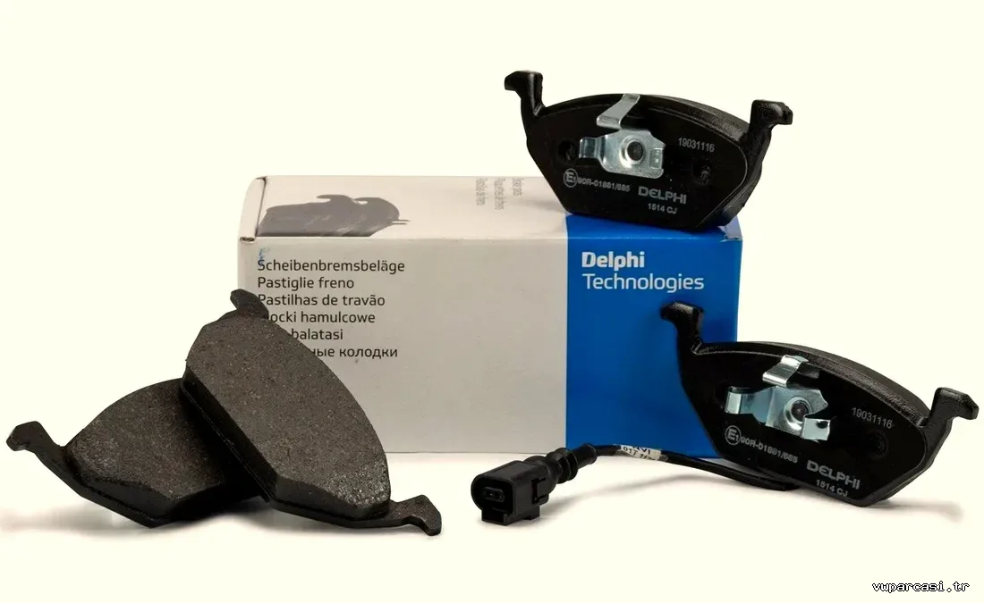 DELPHI LP1514 | Seat Toledo 1998-2004 Ön Fren Balatası Audi A3, Seat Leon/Altea/İbiza/Cordoba, Skoda Octavia/Fabia/Rooms