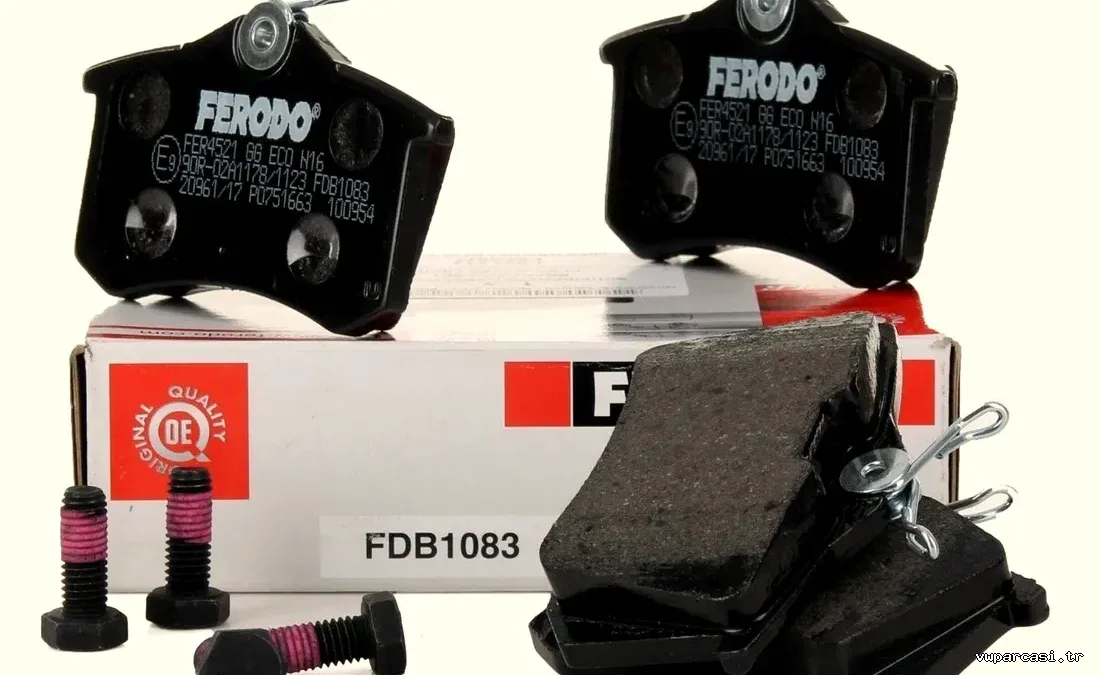 FERODO FDB1083 | Arka Fren Balatası Volkswagen Golf 6 2009-2012 Volkswagen Passat 2001-2005 - FERODO - FER.FDB1083 ,13