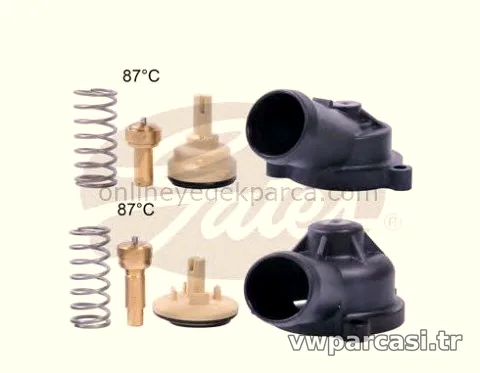 GATES TH700K1 | Volkswagen Golf 5 2004-2010 1.4TSI / 1.6FSI Çift Termostat Tamir Takımı - GATES - GAT.TH700K1