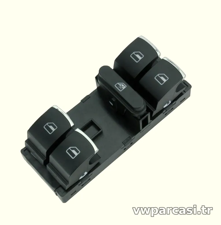 Cam Anahtarı Nikelajlı - Golf 6 - Jetta - Passat - Tiguan - İTHAL - 5K4959857A