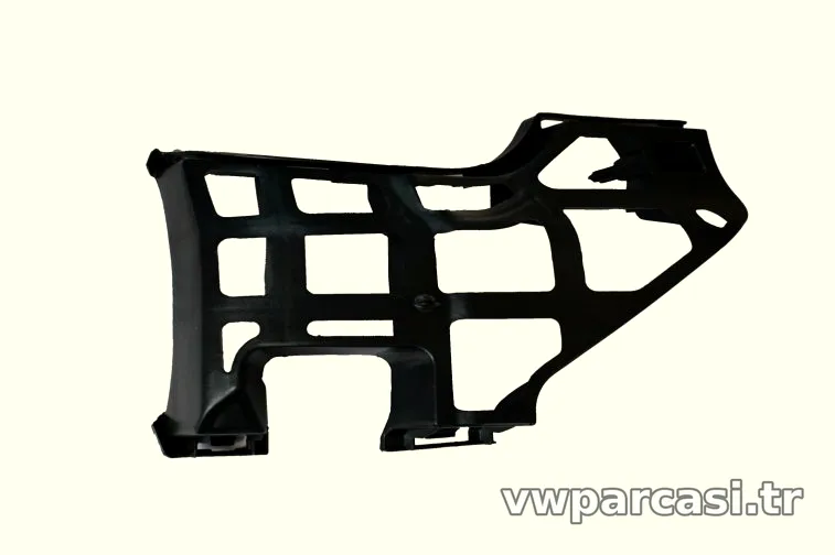 Tampon Braketi - Sağ - Skoda - Süper B - 2011 - İTHAL - 3T0807056