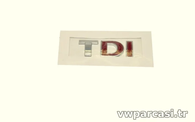 TDI Yazı Çift Kırmızı – Bora – 1999 – 2005