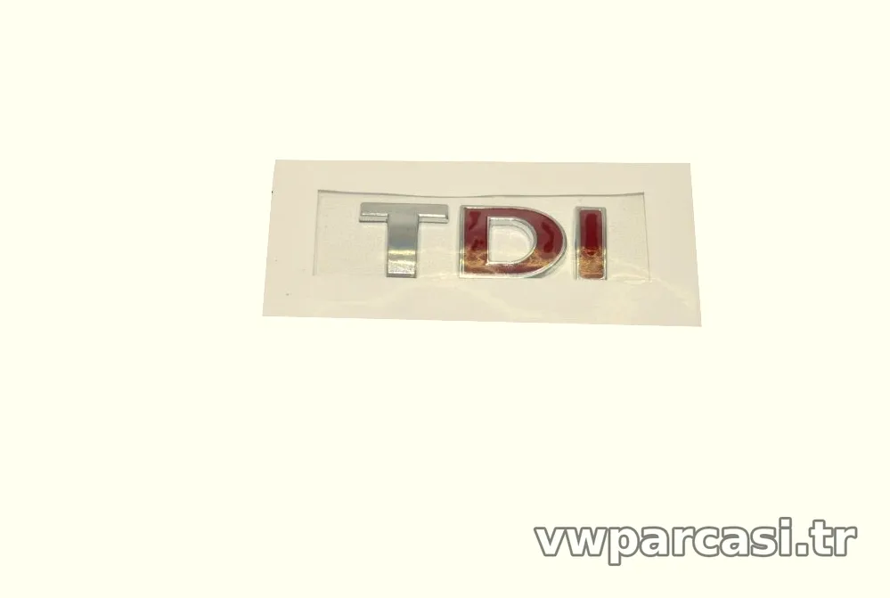 TDI Yazı Çift Kırmızı - Bora - 1999 - 2005 - İTHAL - 3B0853675AC