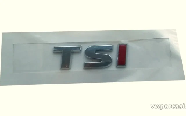 TSI Yazı Tek Kırmızı – Jetta 2010>> – 1K9853675B