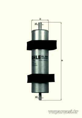 KNECHT KL596 Yakıt Filtresi - KNECHT - KL596
