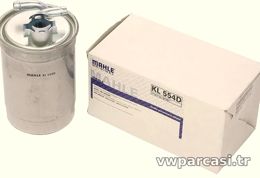 MAHLE KL554 | Audi A4 2002-2008 2.0 TDI Mazot Filtresi - MAHLE - MAH.KL554