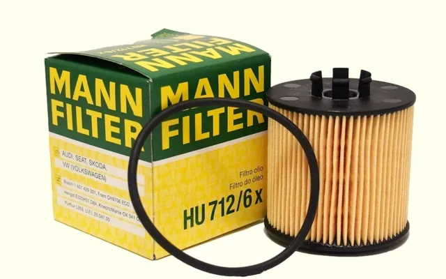 MANN HU712-6X | Volkswagen Jetta 2006-2010 1.4 TSI 1.6 FSI Yağ Filtresi – HU712-6X ,5
