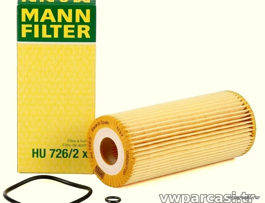 MANN HU726-2X | Audi A4 1994-2001 1.9 TDI (AJM) Motor Yağ Filtresi (HU726/2X,A419) - MANN - MAN.HU726-2X ,4