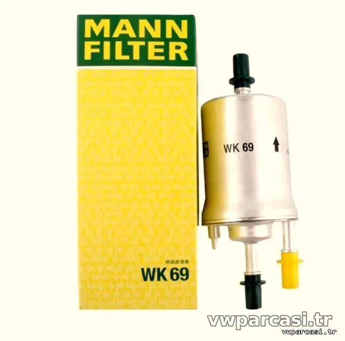 MANN WK69 | Skoda Yeti Benzin Filtresi 1.2-1.4 TSI 6.6 Bar - MANN - MAN.WK69 ,3