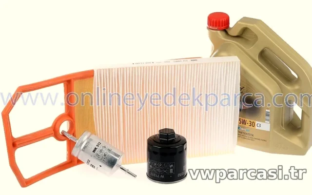 Volkswagen Polo 2000 – 2002 1,4 AHW Periyodik Bakım Seti Mann Marka – C4287-2 / MAN.W712-52 / MAN.WK512 / MAN.CU2882 / CAS.1601A9