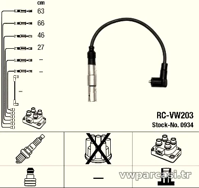 NGK 0934 Buji Kablosu - NGK - 0934
