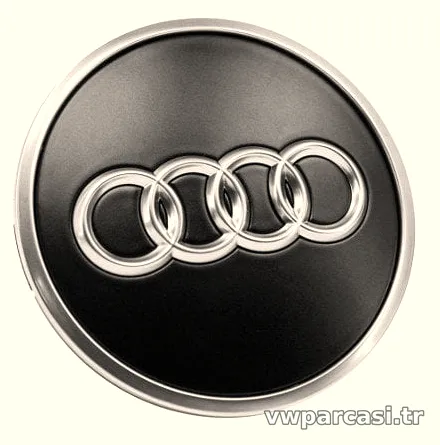 Jant Göbek Arması - Audi A3 2016 > Üzeri - Orjinal - 8W0601170