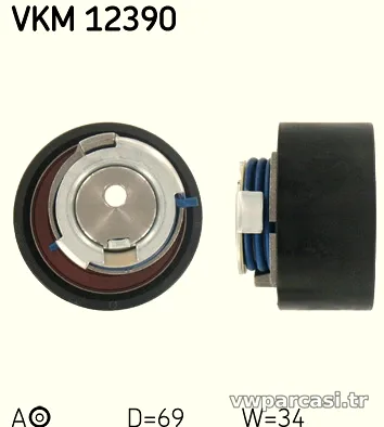 SKF VKM12390 Triger Gergi Rulmanı - SKF - VKM12390