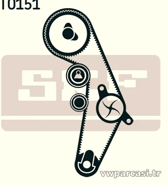 SKF VKMA01018 Triger Kayış Seti - SKF - VKMA01018