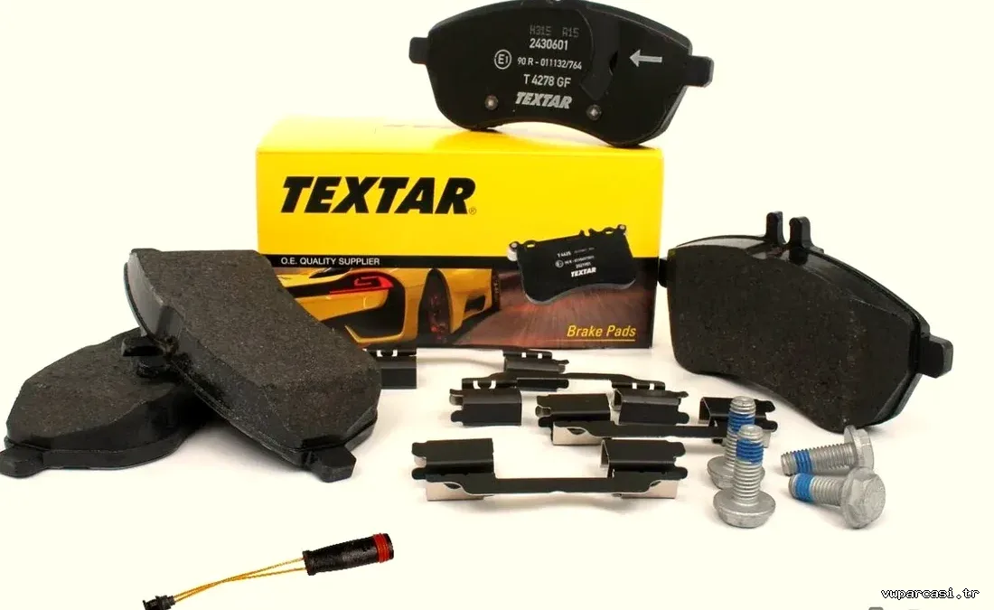 Mercedes W204 Kasa C200 Kompressor Ön Fren Balata Takımı Textar Marka - TEXTAR - TEX.2430601 / COR.F0300001 ,1