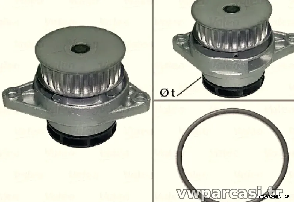 DEVIRDAIM GOLF IV BORA TOLEDO 1.6 16V BCB AZD 00> - Valeo - VALEO 506706