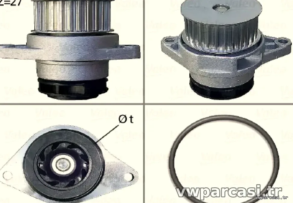 DEVIRDAIM POLO GOLF IV 03>V 03> FABIA 99> LEON 99> 1,4 16VIBIZA 99> CORDOBA 00> - Valeo - VALEO 506578