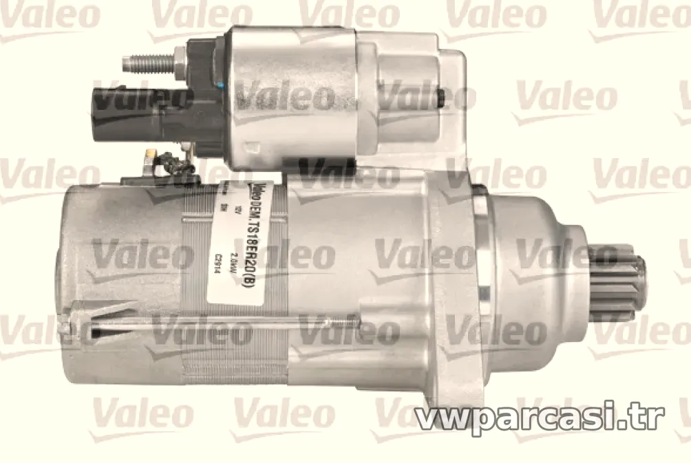 MARS MOTORU 12V 2,0KW 12DIS VALEO TIP ALTEA IBIZA - Valeo - VALEO 438227