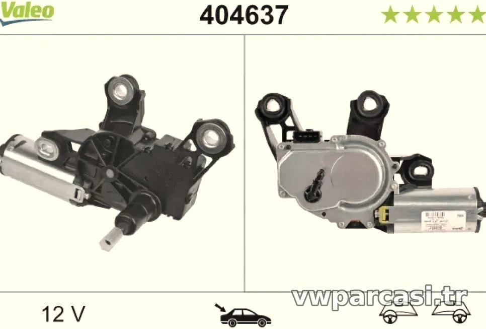 SILECEK MOTORU (ARKA) VW SHARAN II - Valeo - VALEO 404637