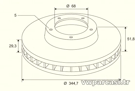 VALEO 197689 Fren Disk Ayna - VALEO - 197689