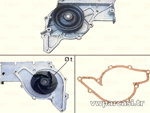 VALEO 506781 Devirdaim Su Pompası - VALEO - 506781