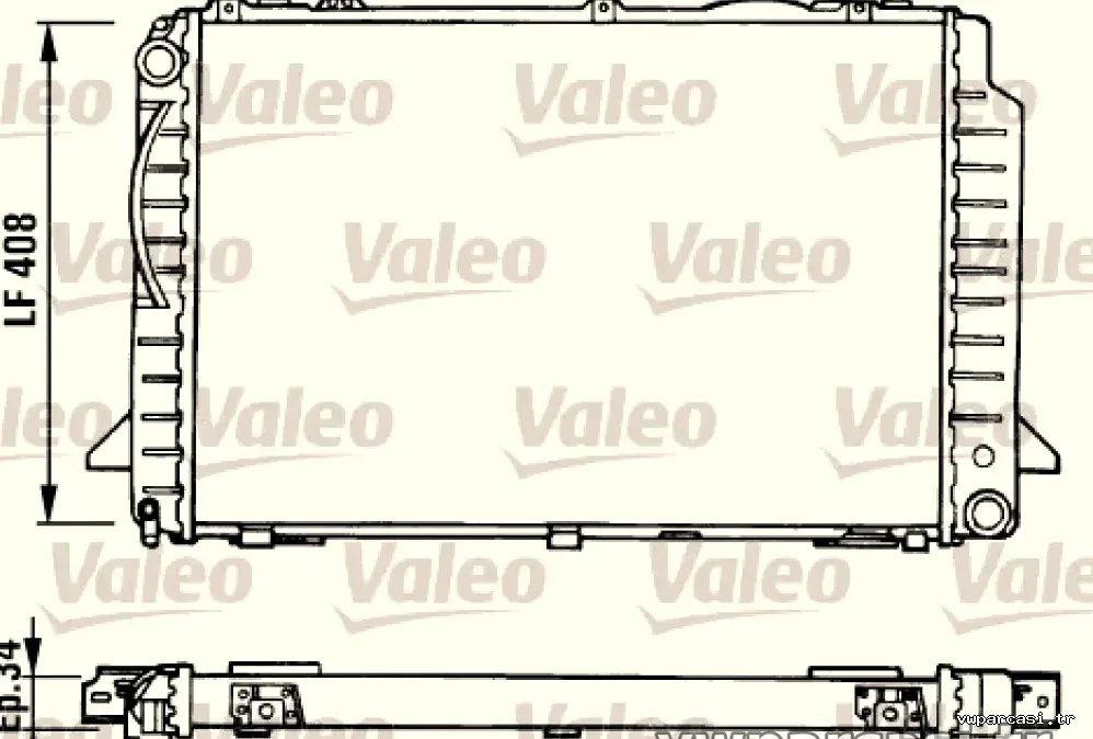 VALEO 731429 RADYATOR AUDI - Valeo - VALEO 731429
