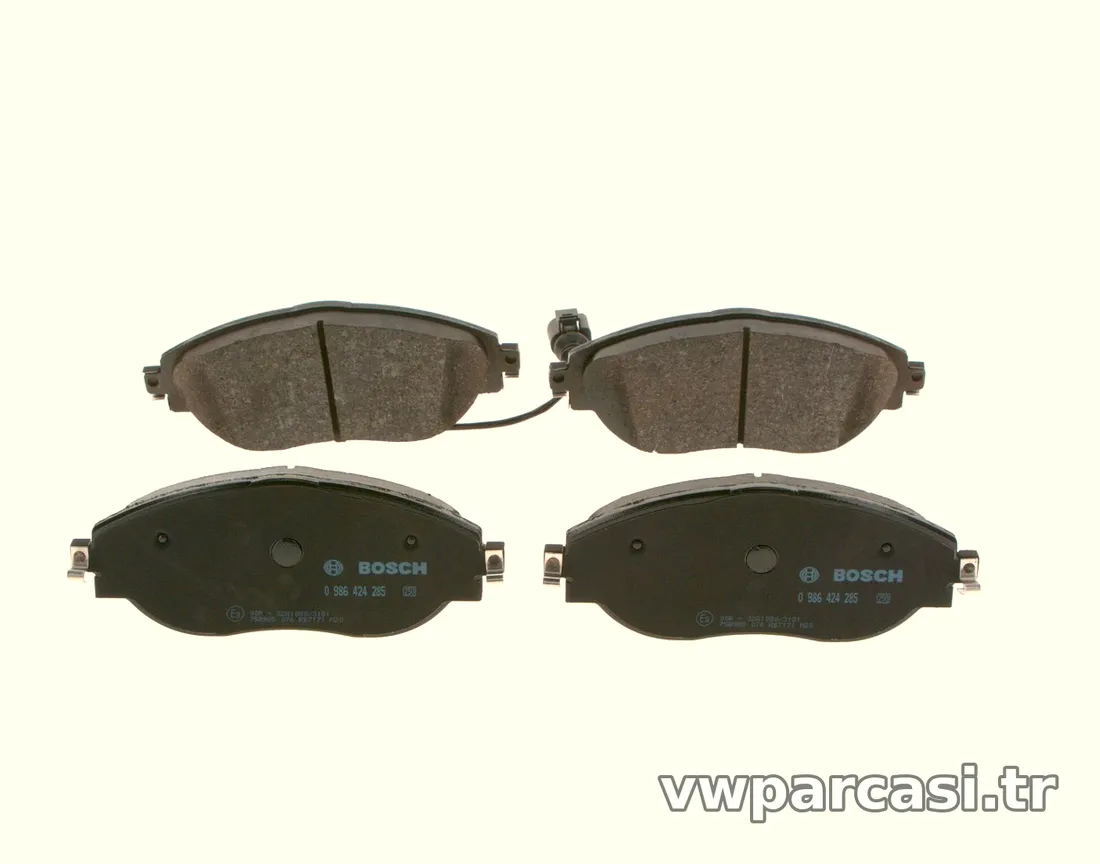 BOSCH 0986424285 Fren Disk Balata - BOSCH - 0986424285