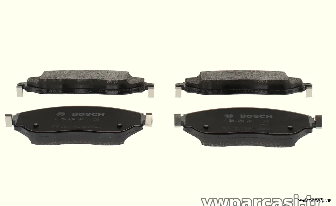 BOSCH 0986494741 Fren Disk Balata - BOSCH - 0986494741