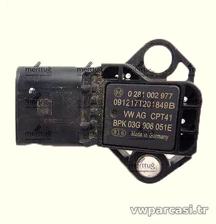 Motor Turbo Basınç Sensörü - CDVC - Motor - 1.4 TDI - Audi A7 - 2011 - 2014 - BOSCH - 03G906051E-54