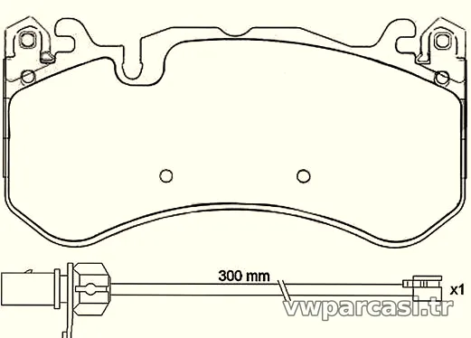 BREMBO P50127 Fren Disk Balata - BREMBO - P50127