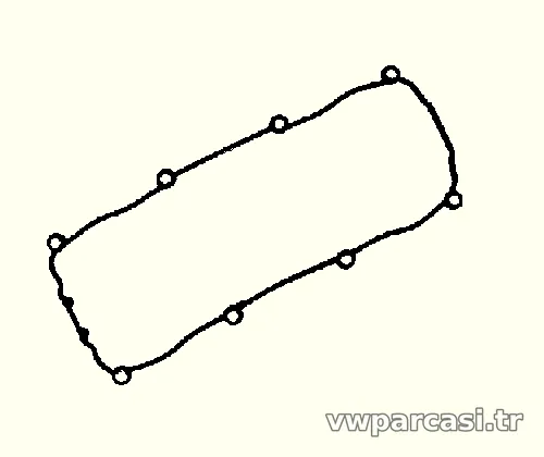 Sibop Kapak Contası - BSE - Motor - 1.6 TDI - Golf - 2012 - 2013 - ELRİNG - 06B103483G-9