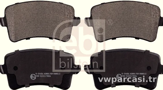 FEBI BILSTEIN 16755 Fren Disk Balata - FEBI BILSTEIN - 16755