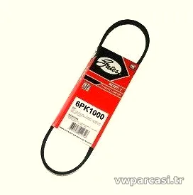GATES 6PK1000 | Seat Leon 2013/2017 1.0 Motor V Kayışı - GATES - GAT.6PK1000
