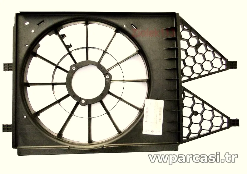 Fan Davlumbazı Dizel - CAYC - Motor - 1.6 TDI - İbiza - 2012 - İTHAL - 6R0121207A-1