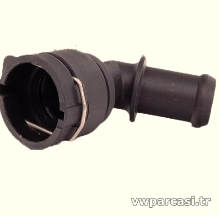 Kalorifer Su Flanşı - BFS - Motor - 1.6 TDİ - Beetle - 2006 - 2010 - İTHAL - 1J0122291D-5