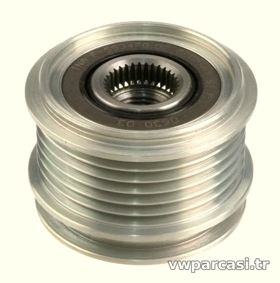 Şarj Gergi Rulmanı - Audi Q3 - 2012 - 2014 - İTHAL - 022903119C-25