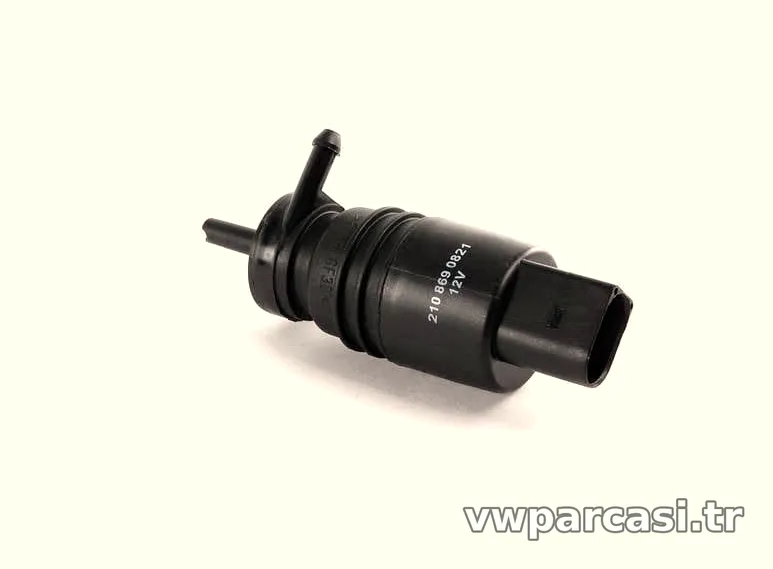 Silecek Su Fıskiye Motoru Tekli - Passat - 2009 - 2012 - İTHAL - 1J5955651-1T0955651-1K5955651-15
