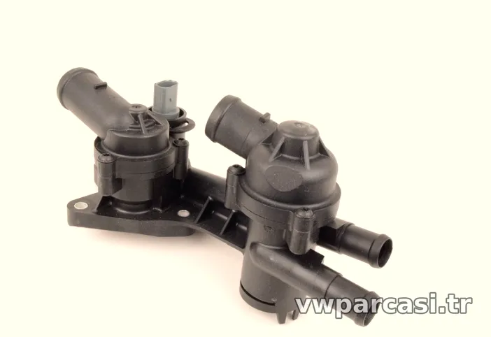 Termostat Komple - CAXA - Motor - 1.4 TDİ - Scirocco - 2009 - 2014 - İTHAL - 03C121111T-7
