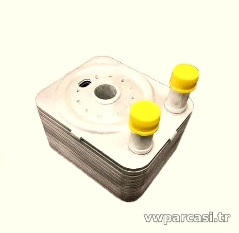 Yağ Soğutucu -BXE-BLS- Motor - 1.9/2.0 TDİ - Superb -2008-2013 - İTHAL - 038117021E-36