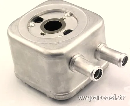 Yağ Soğutucu Düz Çıkış - BBJ - Motor - 3.0 TDI - Audi A8 - 2004 - 2007 - İTHAL - 028117021E-16