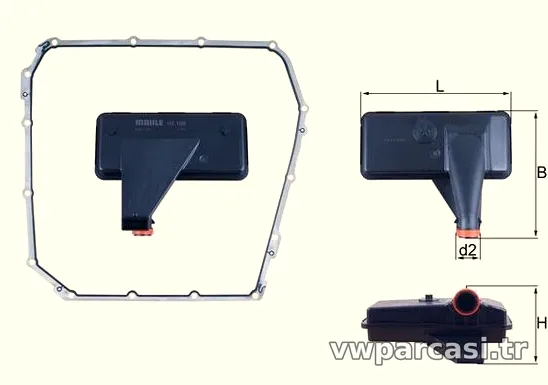 KNECHT HX185D Şanzıman Yağ Filtresi - KNECHT - HX185D