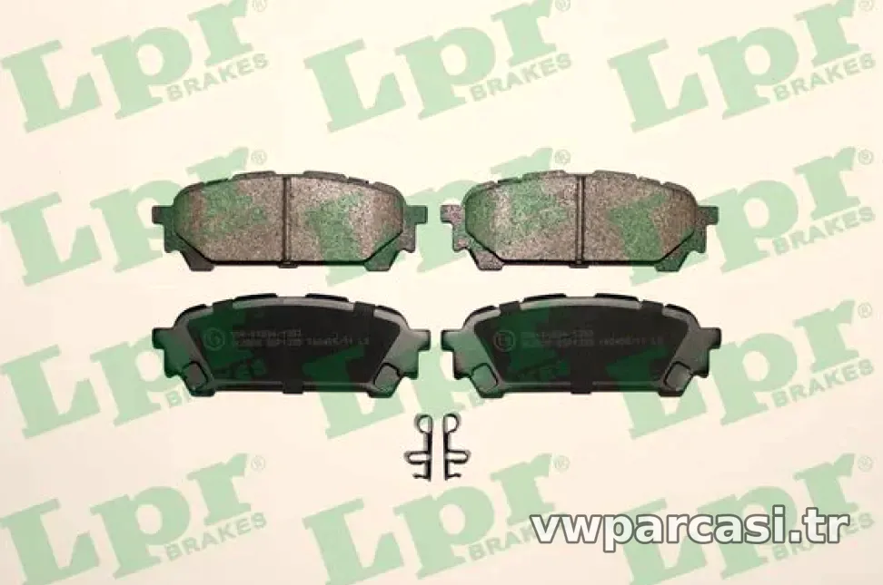ARKA FREN BALATASI SUBARU IMPREZA 00-07 FORESTER SG 03-08 - LPR - LPR 05P1335