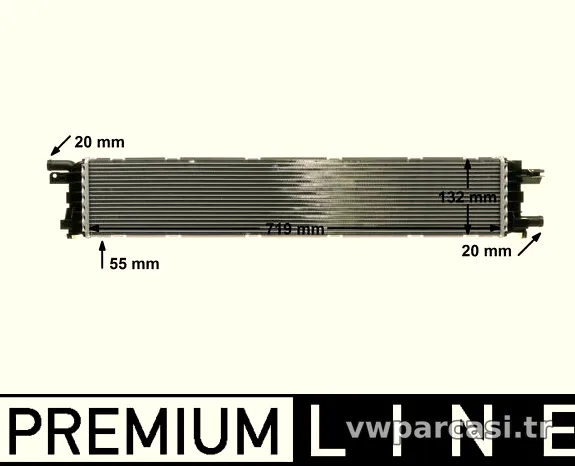 MAHLE CIR12000P Turbo Radyatörü - MAHLE - CIR12000P