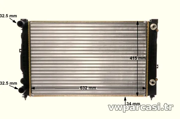 MAHLE CR132000S Su Radyatörü - MAHLE - CR132000S