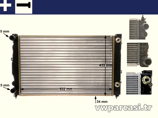 MAHLE CR132000S Su Radyatörü - MAHLE - CR132000S