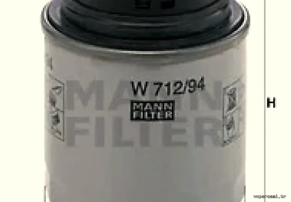 YAG FILTRESI GOLF V VI POLO JETTA III PASSAT 1.2 TFSI 1.2 TSI 1.4TSI - Mann Filter - MANN W712/94